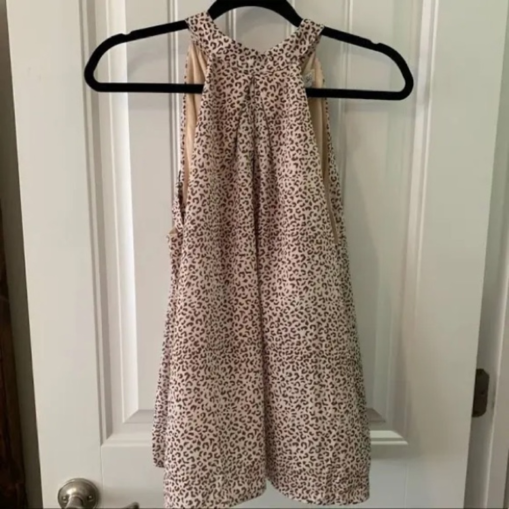 She and Sky cheetah tank size L